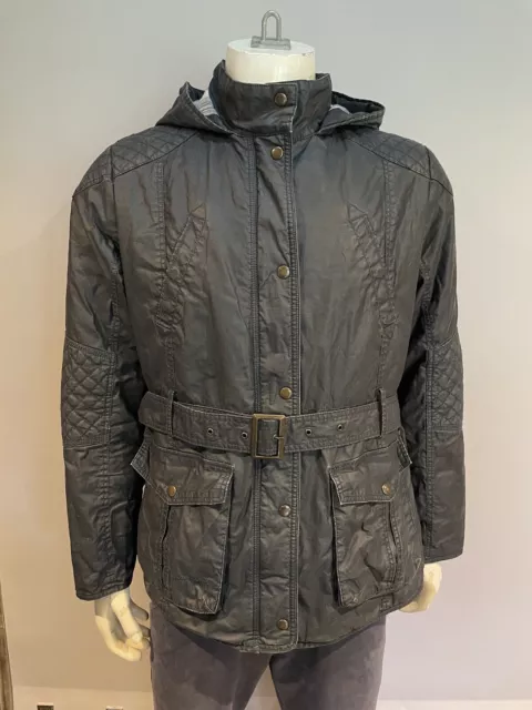 Marks and spencer cheap indigo waxed jacket