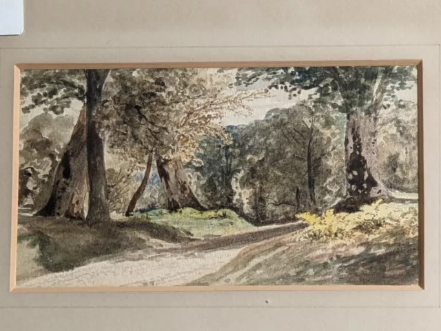 Antique c.1820 Original watercolour painting by William Collins RA 1788-1847