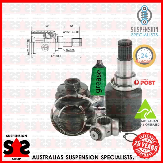 TRANSMISSION SIDED JOINT Kit, Drive Shaft Suit FORD Fiesta Saloon 1.6