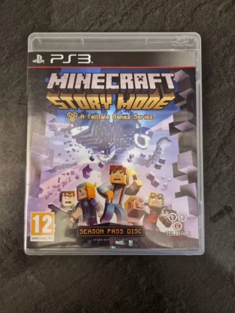 🎮📀PS3 Minecraft Story Mode (Sony, PlayStation 3) A TellTale Video Game