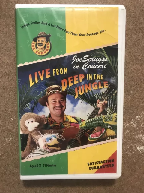 Joe Scruggs Deep In The Jungle Vhs JOE SCRUGGS: LIVE From Deep in the Jungle (VHS, 1997) $10.67 - PicClick CA
