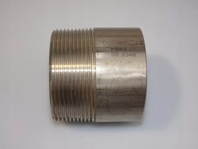 Pipe Stainless Connector 2'' Aisi316 1.4404 / #G M1Th 0529
