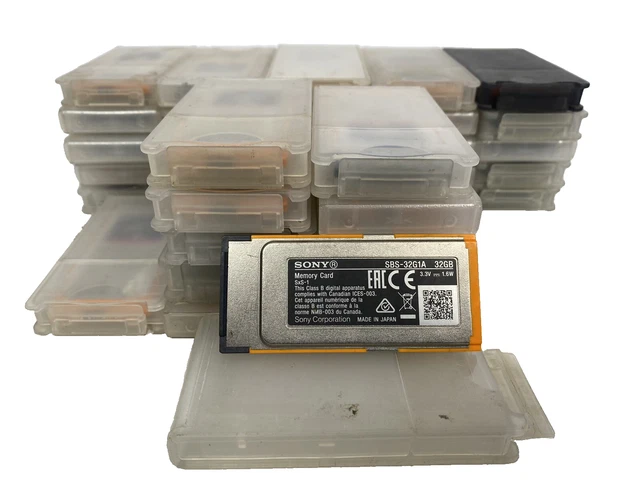 Carte Mémoire Sony SxS Pro 32 Go - SBS-32G1A - Pour Caméscope - Occasion