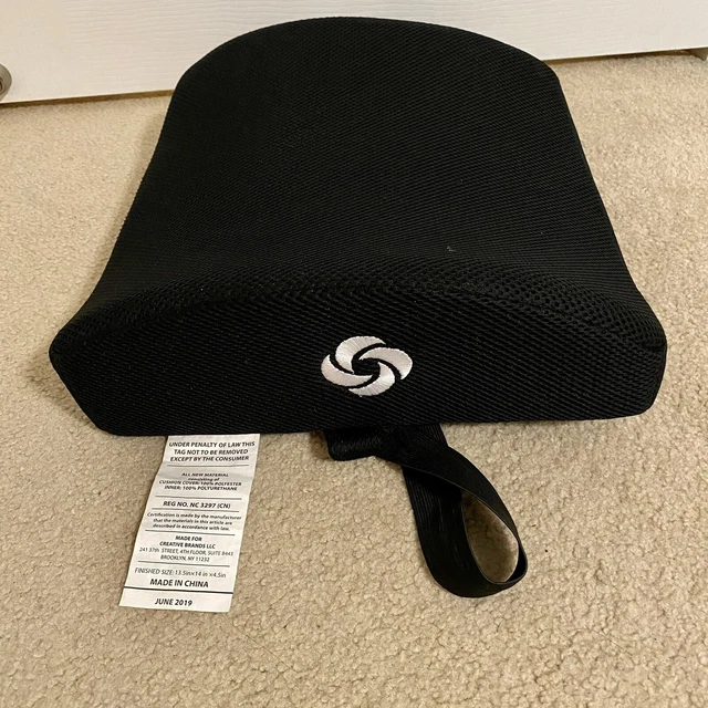 SAMSONITE Lumbar Support Pillow For Office Chair and Car Seat, Perfectly Memory 3