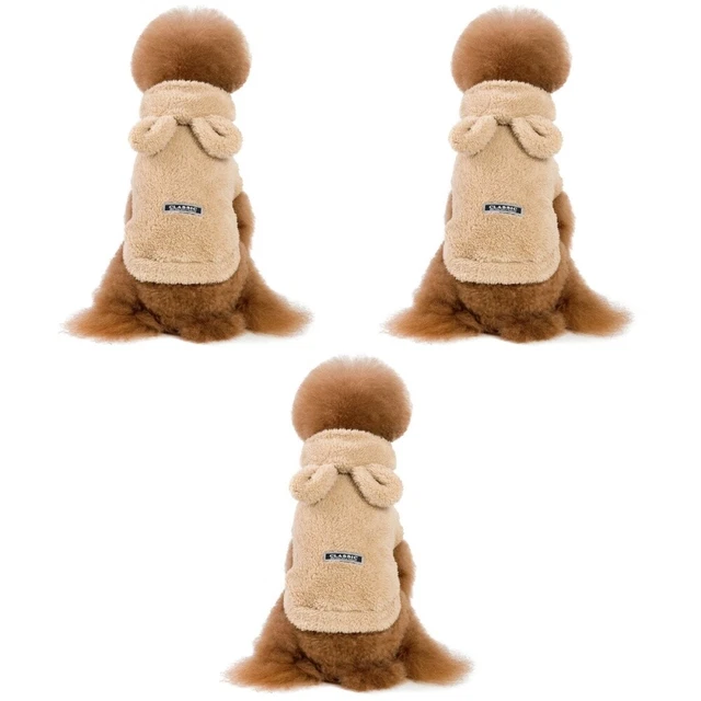 3 Pack Winter Clothes Boys Winter Coat Warm Coat Dog's Clothes 10