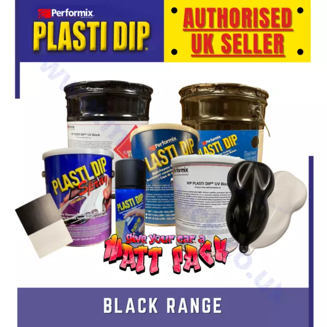 PLASTI DIP® BLACK - Peelable / Rubber / Plastic / Liquid Spray Wrap / vinyl