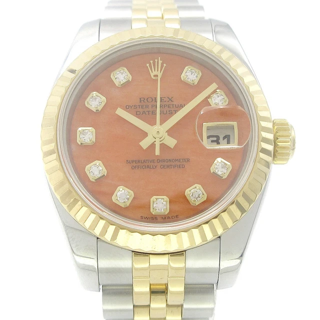 Rolex Oyster Perpetual Datejust Watch 26mm Ref.179173OPG Self-winding 96793