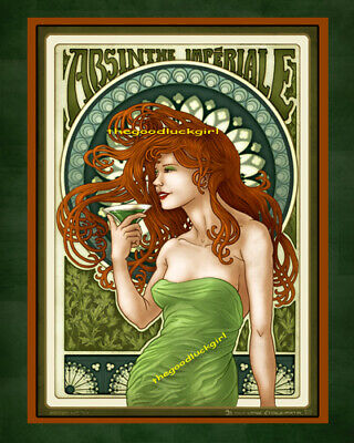 ABSINTHE IMPERIALE 8x10 Vintage French alcohol advertisement Art print