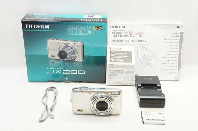 FUJIFILM FINEPIX JX280 Compact Digital Camera Champagne Gold