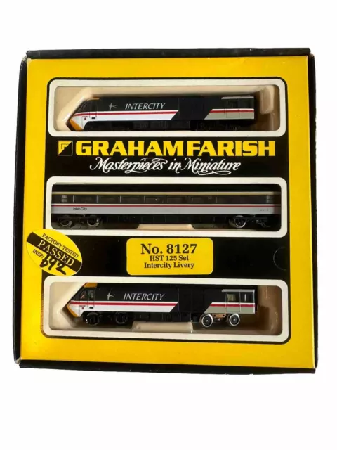 Graham Farish n gauge No. 8127 HST 125 Set Intercity Livery