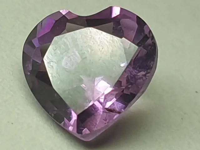Natural Amethyst Heart Shape 6X6Mm 0.70Ct Perfect Jewellry Maker Inclusions