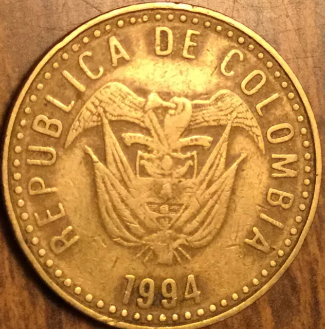 1994 Colombia 100 Pesos Coin