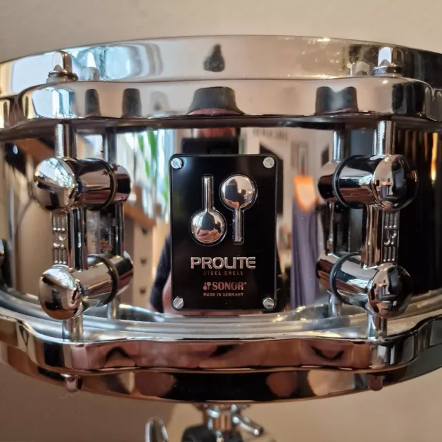 Sonor ProLITE Snaredrum / Steel 14x05* / Made in Germany 2