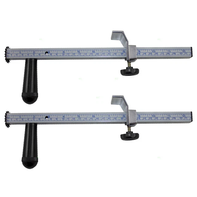2 Pc Carton Sizer Custom Box Size Reducer Shipping Packing Scorer Cutting Tools