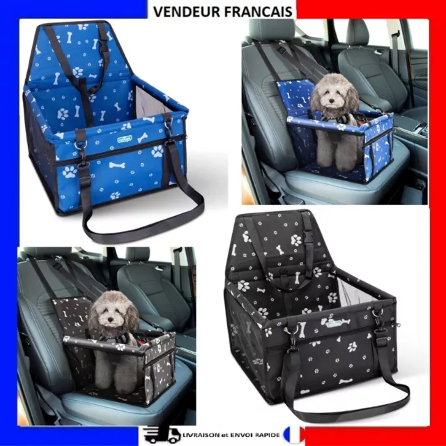 Panier Siège Transport Voiture Chien Chat Sac Housse Protection Etanche Sécurité