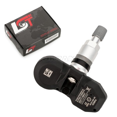 DBS 4 Capteurs de Pression Pneu TPMS Soupape en Métal Noir pour Aston Martin Dbs 01 