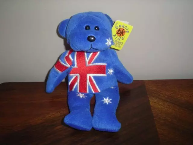 Australia Kids BK G'Day Aussie Bear 2001 ALL Tags