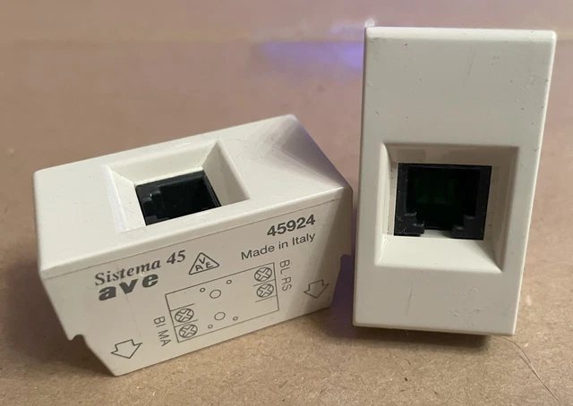 AVE NOIR 45306TS PRESA SICURAVE 2X10A T SISTEMA 45 - Foto 11