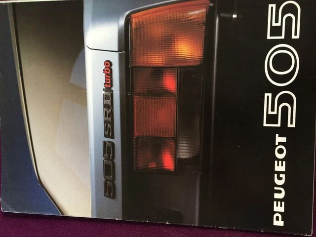 Peugeot 505 SRD Turbo 1982, ODEON, échelle 1/43, Couleur Bordeaux, Mini Neuve