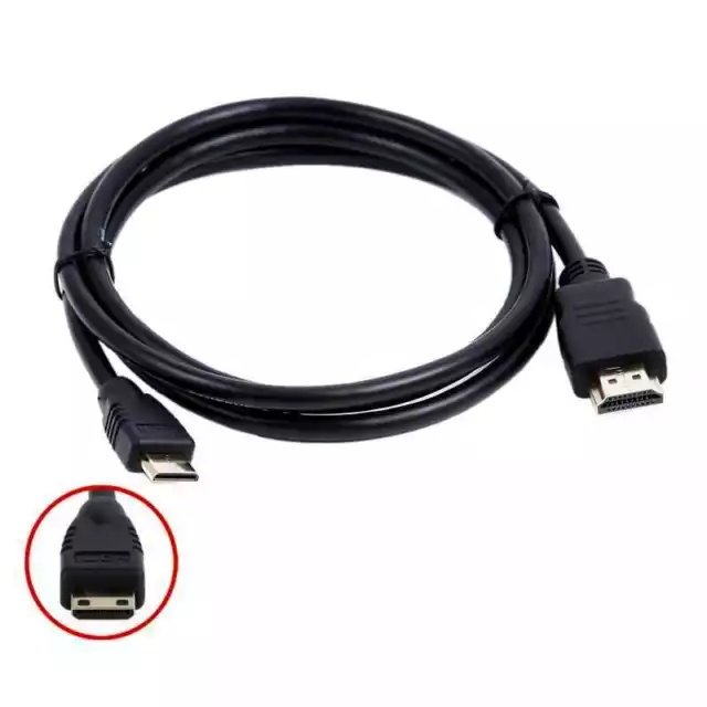 3M Mini HDMI Kabel Mini HDMI Stecker auf HDMI Stecker Konverter Kabel für Monitor Tablet 2
