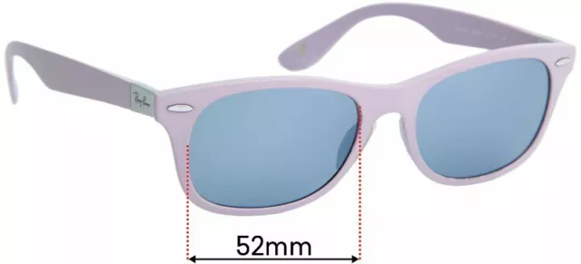 SFx Replacement Sunglass Lenses fits Ray Ban Liteforce RB4207 - 52mm Wide