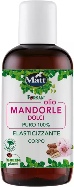 , Olio Mandorle Dolci, Olio Elasticizzante per Il Corpo, Olio Di Origine Vegetal