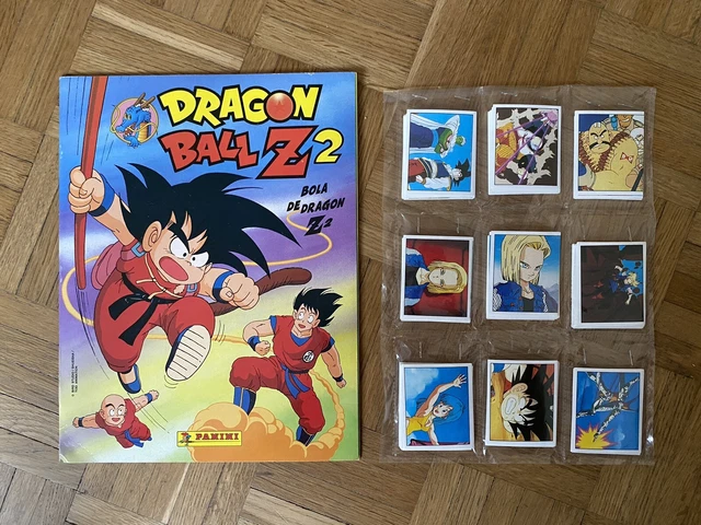 Album Stickers Dragon Ball Z Panini – Blister + 5 Pochettes, Démarrage