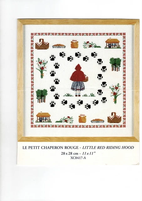 Kit Broderie Point De Croix Les Petits Fours – Neuf – Loisir Créatif
