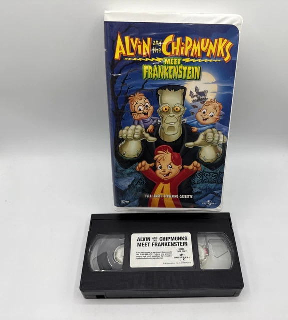 ALVIN AND THE Chipmunks Meet Frankenstein VHS Screener PROMO Demo Tape ...