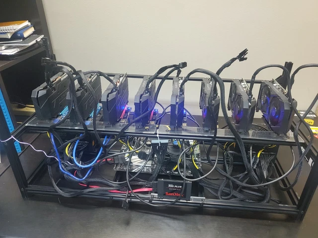 マイニングリグ ( 1660 Super x 8 古風 ) 