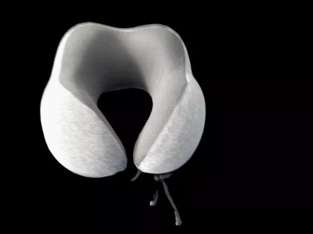 U-Shaped Memory Foam Travel Pillow Neck/Head Support /Airplane Sleep NWOB 2