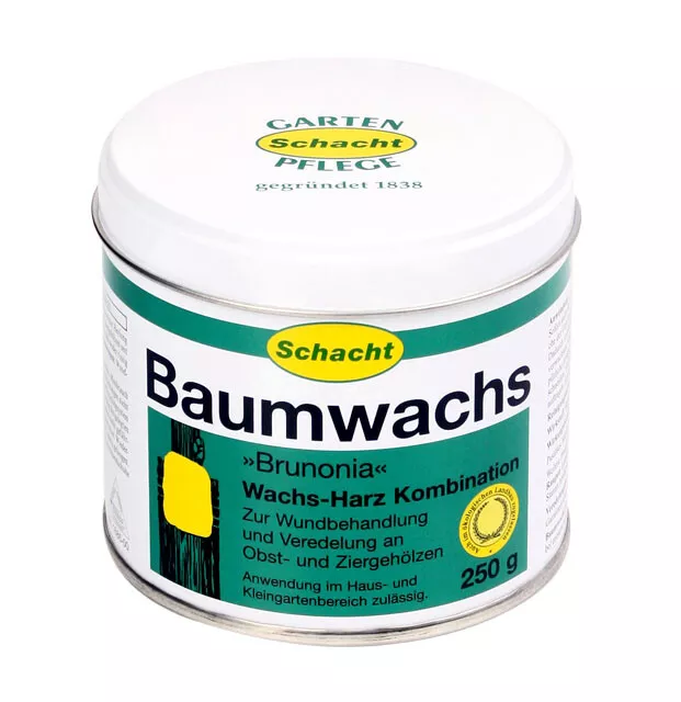 Schacht Baumwachs Brunonia 250 g Wachs Schutz Pflege Baumpflege Wunderverschluss