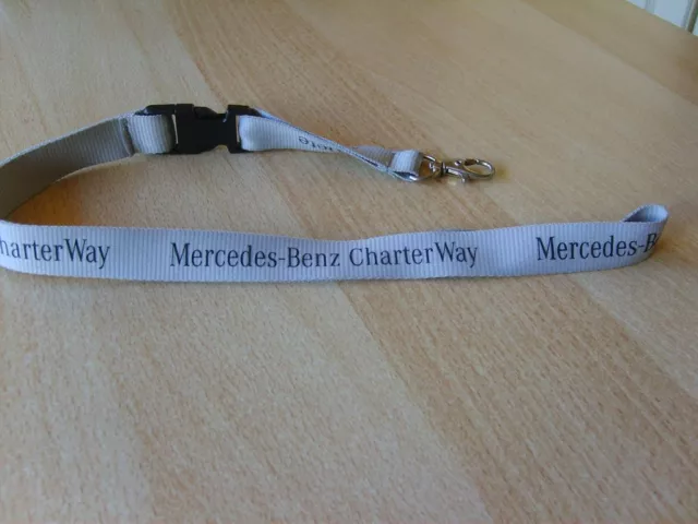 Mercedes Benz Charter Way Miete Schlüsselband Keyhold Neu