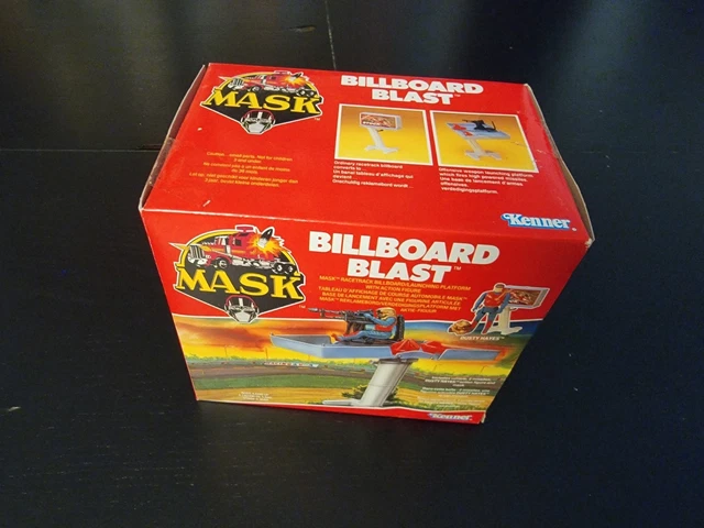 Boîte Vide Iguana MASK (Kenner) - 100% D'origine - Occasion