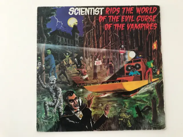 lp  SCIENTIST rids the world of the evil curse of the vampires 1981 GREENSLEEVES