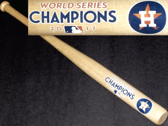 Houston Astros~2017 World Series Champions~New 18" Mini Souvenir Wd Baseball Bat