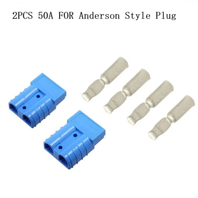 Connecteurs de prise d'outil d'alimentation durable 2x pour fiches style Anderso