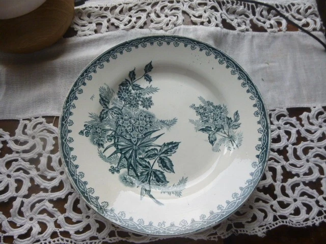 Série d’assiettes plates Terre de fer Margot | Selency