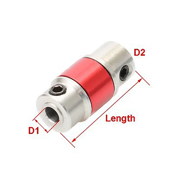 Jutagoss Drive Shaft Fit For 5mm Motor Shaft Propeller And Universal Joint For RC Boat,200mm Shaft Length 150mm Sleeve Length 36mm Dia Propeller 1PCS