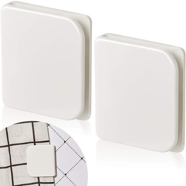Cortina de ducha 2/4 Anti Splash Clips abrazaderas fijas Bath Guard Home baño