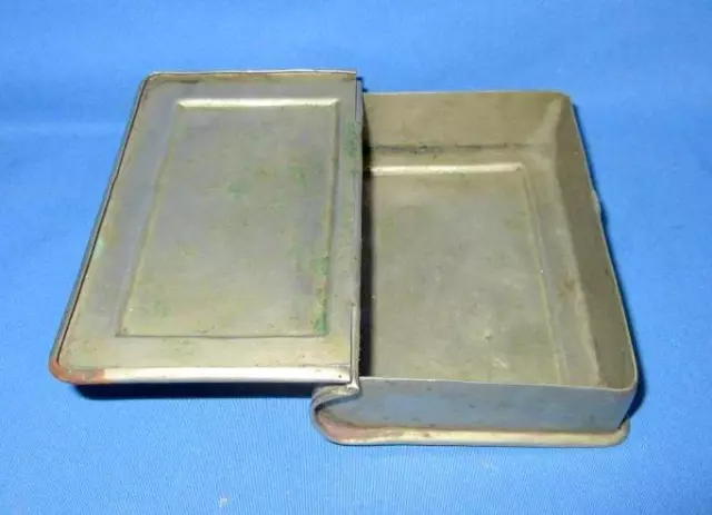 1900's Indian Vintage Hand Crafted Engraved Brass Book Shape Betel Nut Box