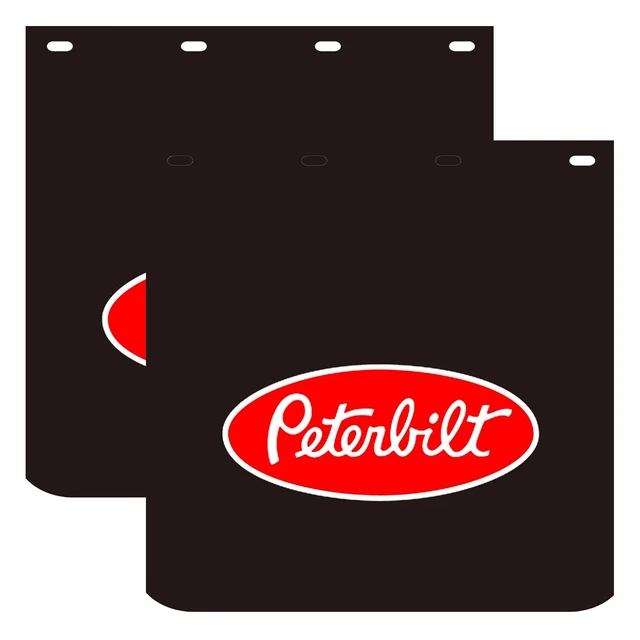 Truck Semi-truck Trailer Mud Flaps 24 in x 24 in One Pair Black Truck Semi-truck Trailer Mud Flaps 24 in x 24 in One Pair Black