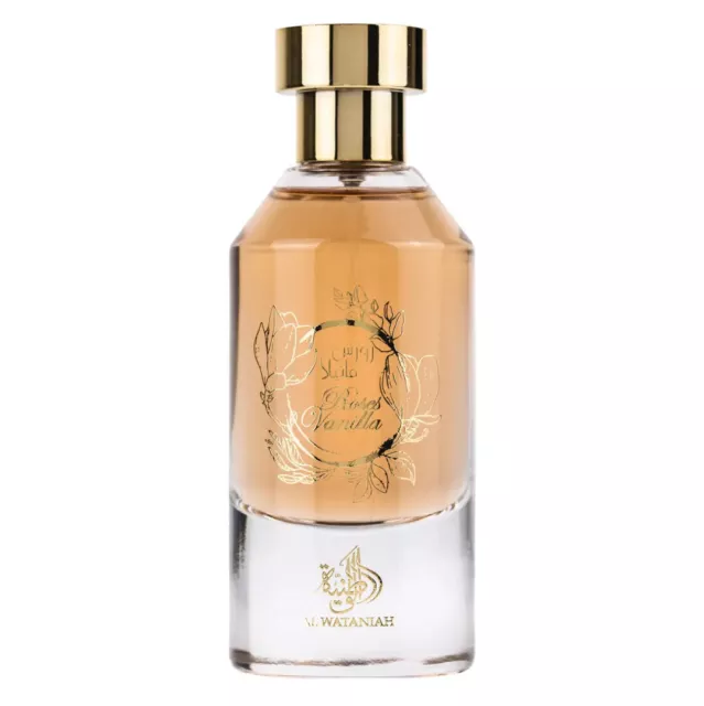 Al Wataniah Roses Vanilla EDP Spray Perfume 100ml For Women