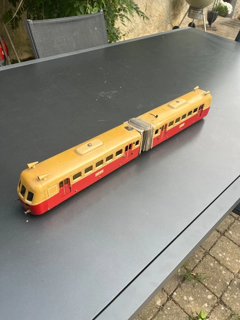 Jep, autorail et sa remorque vert ton - Auktionen & Preisarchiv