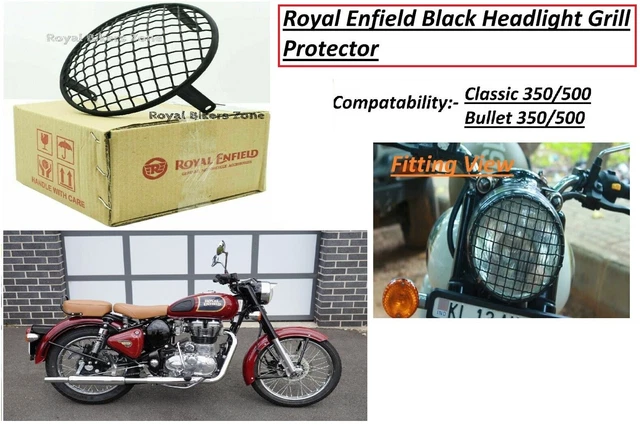 Phare Avant Complet Avec Boîtier Pour Royal Enfield 350/500 Bullet - Marque AEspares - Neuf