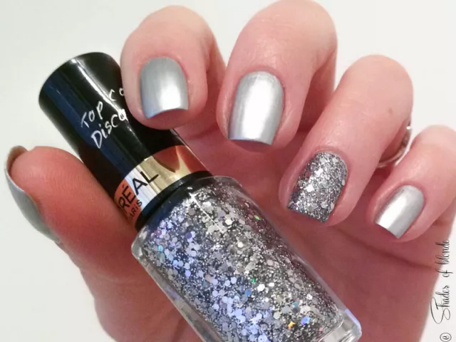 L'oreal Le Top Coat Ongles Color Riche 922 Discoball Tenue 10 Jours  5Ml