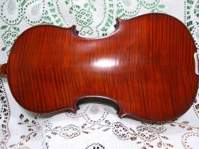 Outstanding Old French Antique Violin 4/4 Ready to Play! Tiger Flamed See Video*