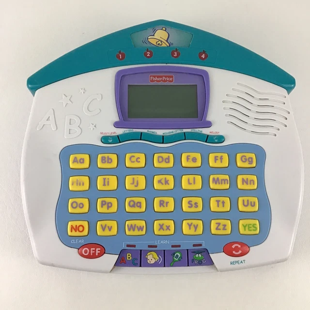 FISHER PRICE ABC Schoolhouse Electronic Learning Computer Letters ...