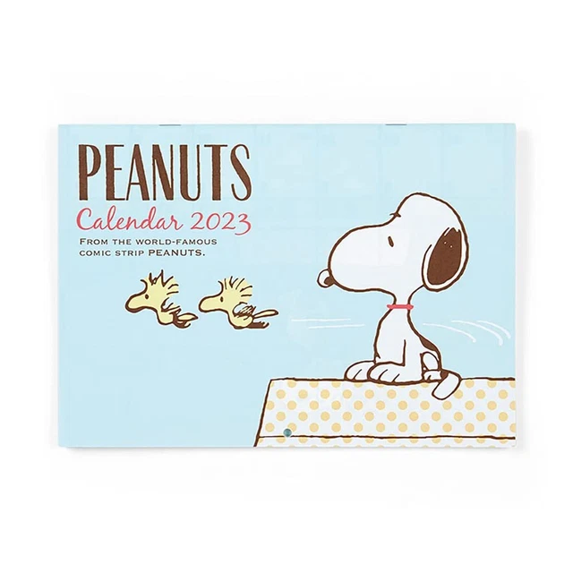 SANRIO CALENDAR 2023 Wall mounted Snoopy SNOOPY 3 month old writing