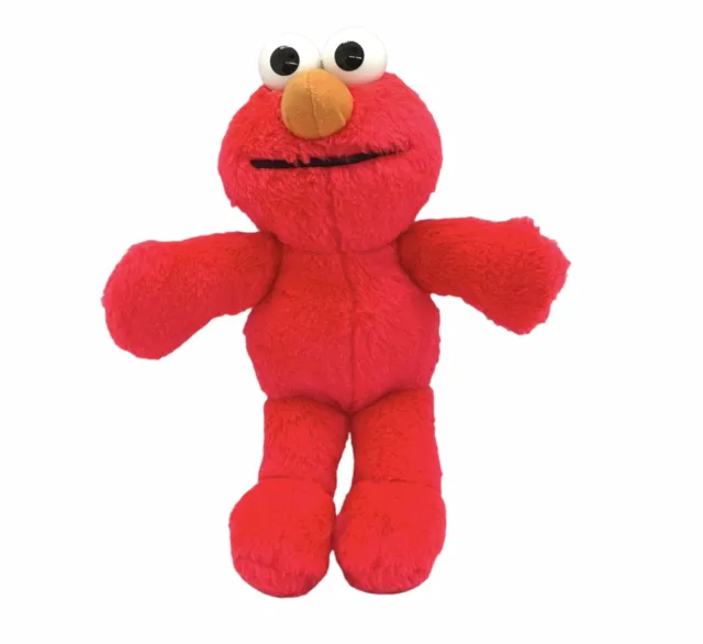 Vintage 2000 Fisher-Price Sesame Street ELMO 9” Red Plush Doll Stuffed Toy Doll